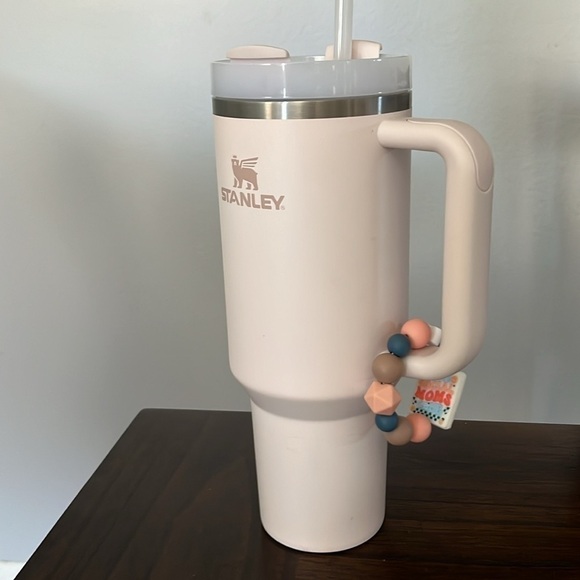 New Stanley Tumbler Cup Handle Charm Anti Social Moms Club Accessory Luggage Tag - Picture 6 of 11